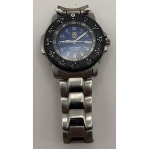 Luminox Navy SEAL Series Watch Blue Dial Swiss Military Untested Broken Band